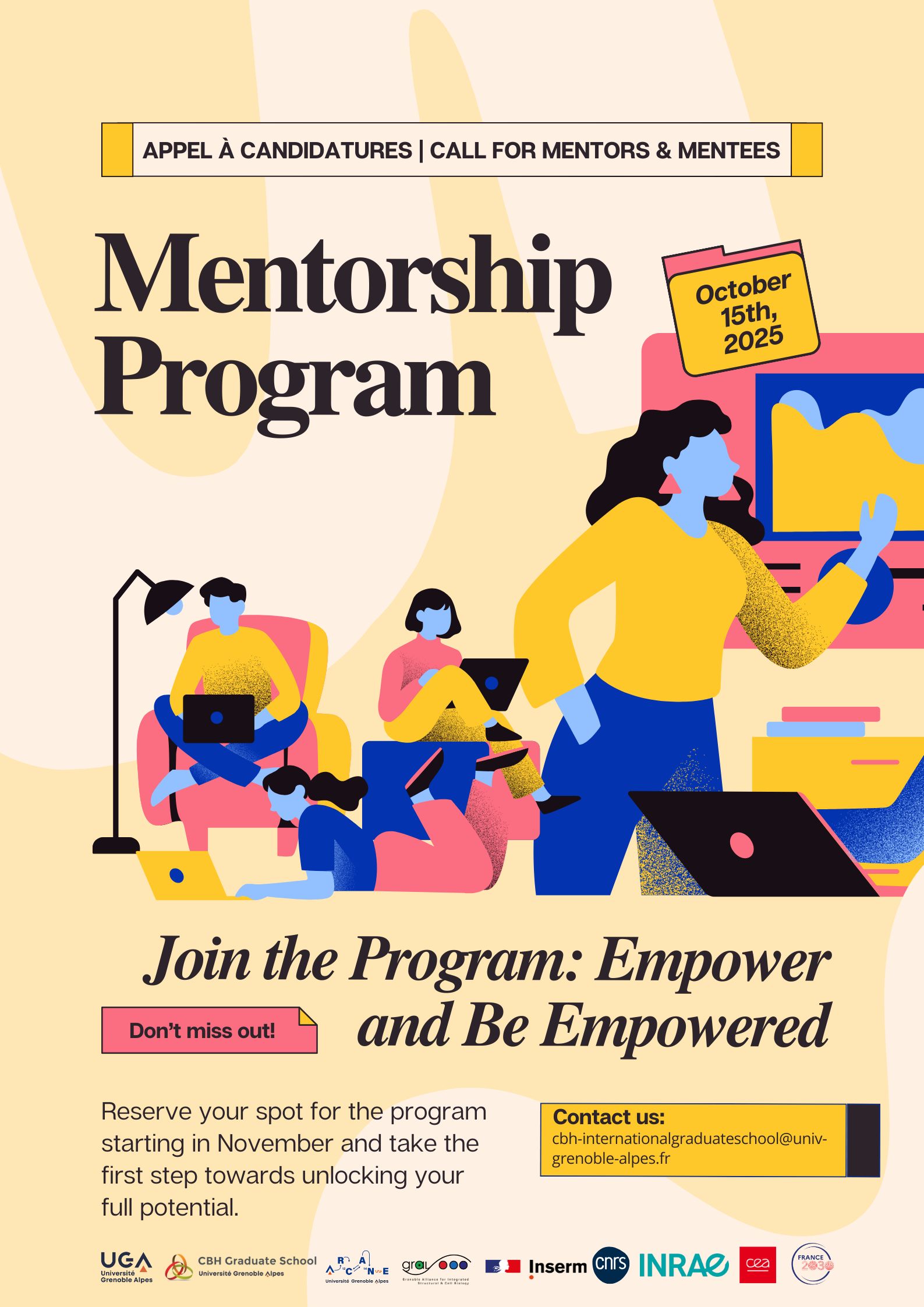 poster call mentor