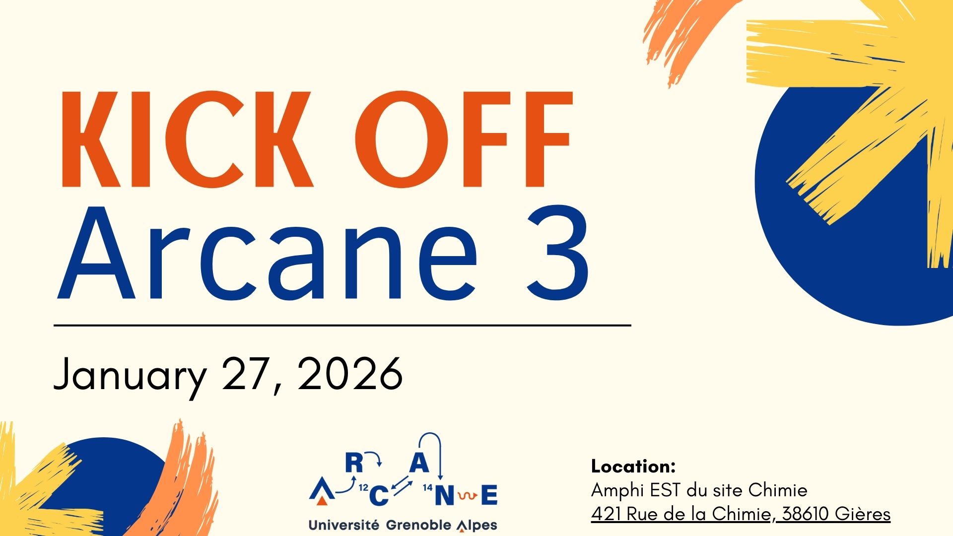 kick off Arcane 3