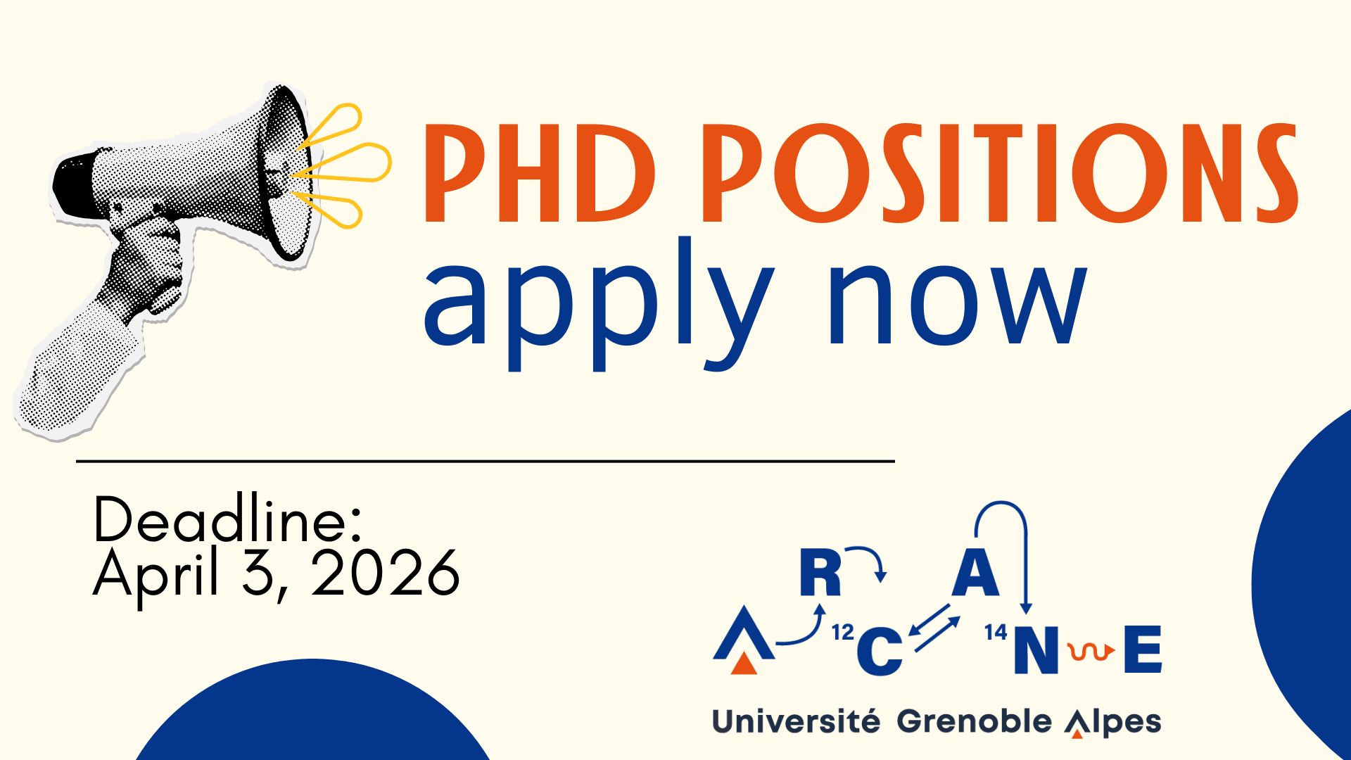 Open PhD positions